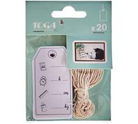 Toga naissance - Leonard & Josephine Lot de Formes Découpées Dies-Cuts, Autre, Blanc, 3.x 6 x 0.1 cm