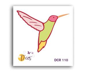 Toga Oiseau tropical DCR110, Matrice de Découpe, Métal, multicolore, 5 x 5 x 0.1 cm