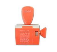 Toga TPM101 Tampon à Messages avec 12 Expressions Projet Photo Plastique Orange 9,5 x 14,5 x 3 cm