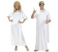 W WIDMANN MILANO – Costume toge grecque/romaine – blanc – déesse/dieu – Carnaval