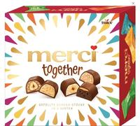 Together 175g - Assortiment de Pralines Fines | Boîte de 175g - Confiserie Allemande Haut de Gamme - Super Idée de cadeau - Compatible avec Merci