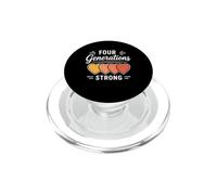 Together Family Reunion Four Generations Strong PopSockets PopGrip pour MagSafe