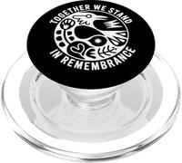 Together We Stand in Remembrance Unité Oiseau Emblème PopSockets PopGrip pour MagSafe
