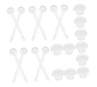 TOGEVAL 1 Boîte De Bâtons D'Oreille Ensemble De Protection Auditive Miroir Portable Tige D'Oreille À Aspiration Magnétique Porte-Clés En Peluche Cendrier D'Extérieur