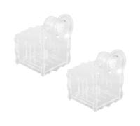 TOGEVAL 1 Jeu Tasse De Plantation Aquatique Siphon des Drageons Pompe à Air pour Aquarium Planteur D'aquarium Étang Décor De Plantes Pots De Plantes D'aquarium Vide Transparent Acrylique