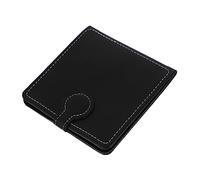TOGEVAL 1 Pc de médiators Support de médiator pour Basse étui pour médiators Choix de ukulélé pilulier Portable Pochette pour médiators étui de Rangement pour médiators Cuir Black