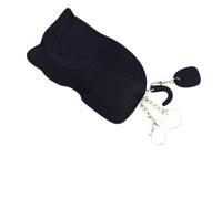 TOGEVAL 1 Pc Porte-Monnaie Chat Petite Pochette De Monnaie Porte-Monnaie Animaux Porte-Monnaie Kawaii Petit Téléphone Portable Porte Monnaie Halloween Bourse Unité Centrale Black