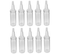 TOGEVAL 10 Pièces Kit de Biberons pour Animaux Transparent Biberon Alimentaire pour Hamsters et Petits Animaux Nourrisseur Réutilisable pour Bébés Orphelins