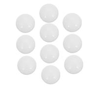 TOGEVAL 10 pièces LED Demi-sphères Ampoules pour Lustres Diffuseurs Accessoires Éclairage Globes Remplacement pour Miroir Maquillage Facile à Installer Décor Intérieur Chambre Salle de