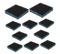 TOGEVAL 10 pièces Ramasse Poils Animaux Réutilisable pour Machine à Laver Collecteur Poils Chien Chat Lavable Accessoire Compact et Résistant pour Vêtements et Couvertures