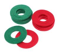 TOGEVAL 10 pièces Tampons Protecteurs de Bornes Batterie Anti-fuite Plastique Résistant pour Voiture Cosse Batterie Protection