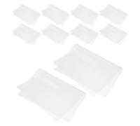 TOGEVAL 100 Feuilles Pochettes de Plastification Microns Transparentes Film Protecteur Imperméable pour Photos et Cartes Thermiques Résistantes Anti-déchirure Lot
