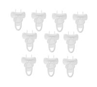 TOGEVAL 10ensemble Cache-prises pour Garçon Fille de Sécurité avec Ouvre-prise Intégré pour Maison et Bureau Facile à Installer et Retirer