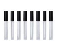 TOGEVAL 10pièces Lot De Flacons Vides De Gloss De Conteneurs Pour Maquillage Petits Flacons Transparents Pour Usage Quotidien