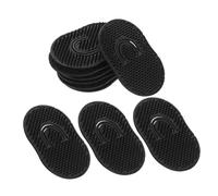 TOGEVAL 10pièces Peigne de Massage Chevelu Portable pour Voyages Brosse Shampoing Multi-usages Peigne de Poche Autonettoyant pour Cheveux