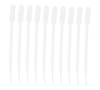 TOGEVAL 10pièces Pipettes Plastique pour Alimentation De Et Crevettes Tubes Liquides Manuels pour Aquariums Et Élevage De Poissons Dosage Précis avec Échelle Claire