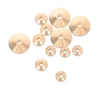 TOGEVAL 12 Pièces Assortiment de Écrous Laiton pour Réparation de Pendules Nuts de Fixation pour Mécanismes Horloge Murale Père Kit Complet pour Projets DIY et Entretien
