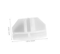 TOGEVAL 15 pièces Connecteurs Modulaires pour Étagères Cube Plastique Blanc Fixations Robustes pour Organisateur de Rangement Modulable Accessoires pour Étagère à Grille Wire Cube