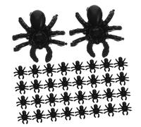 TOGEVAL 150 Pièces Halloween Nail Jewelry Dark Style Resin Animal Spider Charms Manicure Accessories For Parties Cosplay