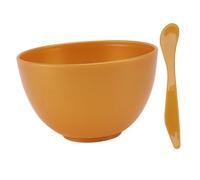 TOGEVAL 1ensemble Bol à Masque Facial Doré Outil Diy Pour Salon De Beauté Et Soins Peau Bol Anti-dérapant Pratique Et Pour Mélanger Produits De Beauté Et Masques Faciaux