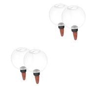 TOGEVAL 2 Ensembles Globes Arrosage Automatique pour Plantes Intérieur Et Extérieur Distributeur Eau Lent pour Plantes Gaspillage Eau 2 Pièces * 2