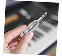 TOGEVAL 2 pièces Adaptateur Audio vers XLR Femelle Zinc Alliage Connecteur Stéréo pour Console Mixage et Amplificateur Kit Polyvalent et Facile à Utiliser