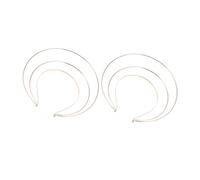 TOGEVAL 2 pièces Bandeau Couronne Trois Couches Accessoire de Cheveux Créatif pour Photographie Événements Spéciaux Lot