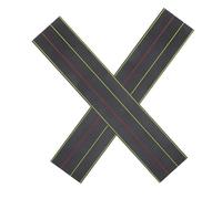 TOGEVAL 2 Pièces Bandes Magnétiques pour Tableau avec Lignes Écriture à Quatre Lignes et Trois Cases Réutilisables pour Enseignement Classe et Apprentissage de Anglais