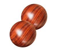 TOGEVAL 2 pièces Boules de Massage Balle Acupression pour Main Soulagement Stress et Entraînement Musculaire Portable et Léger Adapté Aux Personnes Âgées