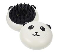 TOGEVAL 2 Pièces Brosse De Bain Pour Animaux De Compagnie Parfum Mâcheurs Chien Trousse Patte Malodorant Animal De Compagnie Sensible Lécher Lingettes Brosse Pour Chaton Black Plastique