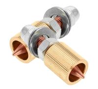 TOGEVAL 2 Pièces Collet Chuck Dent Puller Clamp Heads For Car Sheet Metal Repair Spot Welder Accessories For Automotive Bodywork Maintenance
