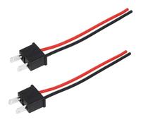 TOGEVAL 2 pièces Connecteur de Câblage de Phare Lot de Douilles pour Faisceau de Phare Remplacement Rapide et Facile Système Éclairage Automobile Fabriqué Durable