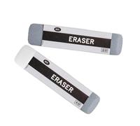 TOGEVAL 2 Pièces Gomme Mate Grise pour Stylos Encre et Bille Gomme Sable Stylos Adaptée Aux Étudiants et Bureau Effaceur sans Résidu pour Plume et Correction Dexamens