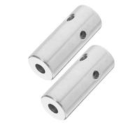 TOGEVAL 2 pièces Kit de Connecteurs Verts pour Treillis Mural Serre-câble Acier Inoxydable pour Support Extérieur Plantes Grimpantes et Vignes Clips Robustes pour Jardin et Mur Végétal