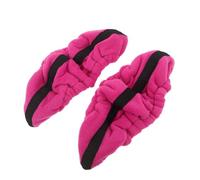 TOGEVAL 2 Pièces Lot de 2 Protège-Lames de Patins à Glace Extensibles Rose L 24,4 X 14 CM, Manchons de Protection Élastiques Anti-Humidité pour Protège-Patins Artistiques et Hockey,