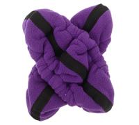 TOGEVAL 2 Pièces Lot de 2 Protège-Lames Élastiques Violets pour Patins Artistiques et Hockey sur Glace, Taille L 24,4 X 14 Cm, Doublure Antirouille Résistante à L’humidité, Accessoires de
