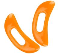 TOGEVAL 2 pièces Moon Shaped Resin Scraping Tool For Body Massage Muscle Massager Handheld For Neck Shoulder Feet