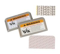 TOGEVAL 2 pièces Porte Cartes pour Pare Soleil de Voiture Clips Adhésifs Durables Support Pratique pour Cartes de Stationnement et Permis de Accessoires Intérieurs Auto Lot de Gris