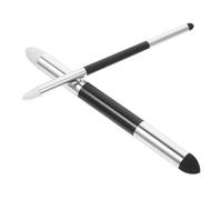 TOGEVAL 2 pièces Stylo Éponge Double-Embout Lavable pour Dessin et Estompage Précis Lot de Outils Mélangeurs Multifonctions pour Croquis Ombres et Détails Artistiques