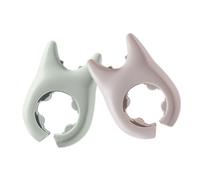 TOGEVAL 2 pièces Support Ustensiles Cuisine Silicone Porte Cuillère et Repose Couvercle Pratique Élévateur de Couvercle Débordement pour Cuisson Outil Cuisine Éclaboussures Fonctionnel