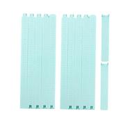 TOGEVAL 2 Pièces Toise Murale Garçon Fille Règle Croissance Plastique Précise et Sécurisée pour Mur Mesure Hauteur Garçon Fille Usage Adulte