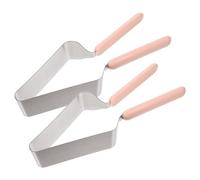 TOGEVAL 2 Pièces Transfert De Division Des Gâteaux Outil De Transfert De Gâteau Coupe-gâteau Pour Mariage Coupe-serviette à Dessert Triangle En Plastique