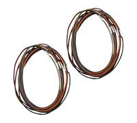 TOGEVAL 20 pièces Bande Élastique pour Carnet de Voyage Sangles Nylon Extensibles Accessoires de Liaison pour Organiser et Sécuriser Journaux et Notes Adaptés Aux Carnets de Différentes