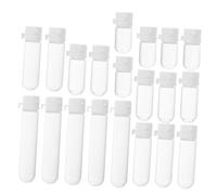 TOGEVAL 20 pièces Bouteilles Verre Miniatures avec Bouchon Étanche Flacons de Voyage pour Huiles Essentielles Sérums et Liquides Contenants Robustes Fuite