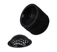 TOGEVAL 20 Pièces Tapis de Fond de Pot de Fleurs Maille Respirante Joint de Drainage Forme de Bol pour Pots Grille Fuite Protège Sol pour Jardin Intérieur et Extérieur