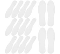 TOGEVAL 20 Semelles Intérieures Respirantes et Absorbantes pour Chaussures de Sport Femmes Lot de Remplaçables Légères et Confortables pour Baskets et Randonnée Protection