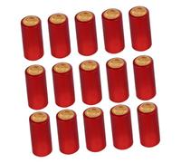 TOGEVAL 200 Pièces Wine Seal Caps Heat Shrinkable Bottle Covers For Wine Lovers Preservation And Dust Protection