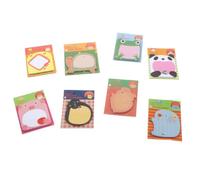 TOGEVAL 24 Pièces Notes Mémo Adhésives Animaux Colorés, Papier, 24 Blocs | Se Retire Proprement, Adhérence Forte, Sert Repères de Page, Motif Animal Ludique Couleur Aléatoire