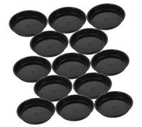 TOGEVAL 25 pièces Bonsai Plateau pour Pot de Fleur Support Plastique Fuite Coupelle pour Plantes Dintérieur et Extérieur Base de Pot Propre et Facile à Nettoyer