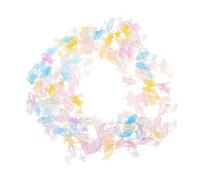 TOGEVAL 250pièces Breloques pour Ongles Dauphins Décorations Résine pour Manucure Mini Figurines de Poissons Accessoires Ongles Marins Kit de Loisirs Créatifs